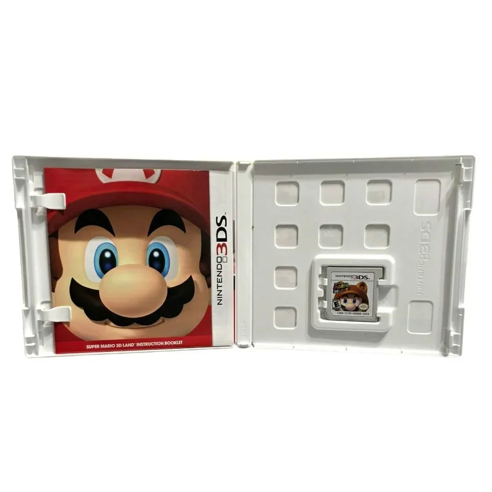 Super Mario 3D Land 3DS Video Game Nintendo Manual Advertising Complete CIB